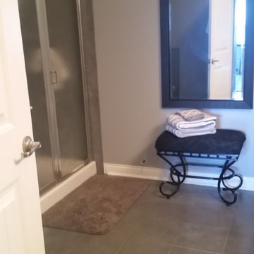 COMPLETE REDESIGN OF MASTER BEDROOM AND BATHROOM ...DESIGN BY JOY LISLE