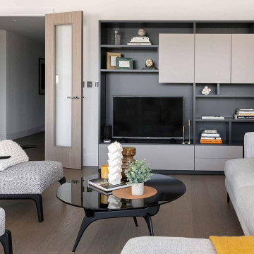 Luxury Riverside Apartment Interior Design in Central London