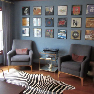 Midcentury modern meets Glam in Summit
