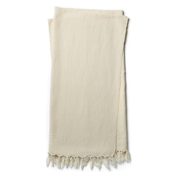 Ellen DeGeneres Crafted by Loloi Brody Throw, Ivory