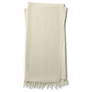 Ellen DeGeneres Crafted by Loloi Brody Throw, Ivory
