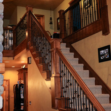 Custom Box Newel Staircase