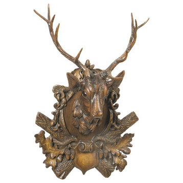 Royal Stag Deer Wall Plaque