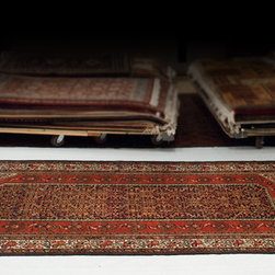 6&times;15 Persian Bakhtiari Rug Runner - Hall And Stair Runners