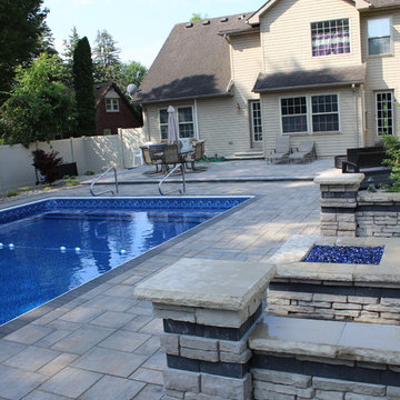 Pool + Patio in Huron Charter Twp.
