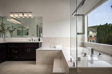 Inspiration for a transitional bathroom remodel in San Francisco