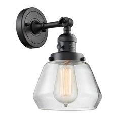 1 Light Fulton 7" Sconce w/ "High-Low-Off" Switch.