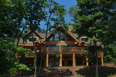 Example of a classic exterior home design in Vancouver