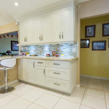 White & Serene Kitchen