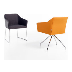 Kets Swivel Armchair by B&T - Dining Chairs
