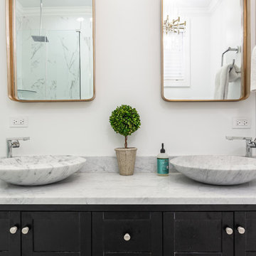Ranch Triangle Chicago Renovation: Master Bathroom
