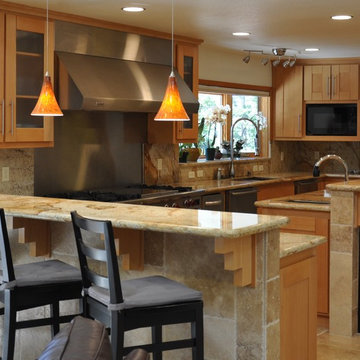 Lake Tahoe Teardown Remodel blending of two cultures light and airy