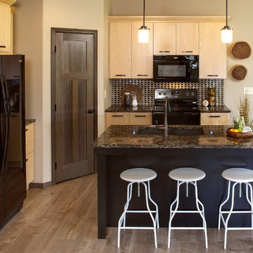 EVO Door style: Milan | Species: Maple | Finish: Natural