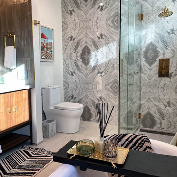 Full Home Remodel | Design-Build Citrus Bathroom