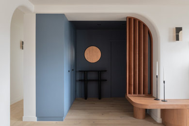 Idée de décoration pour une entrée design.
