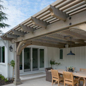 Backyard Arbor & Deck