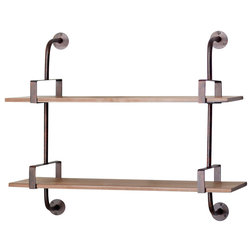 Industrial Display And Wall Shelves  by Melrose International LLC