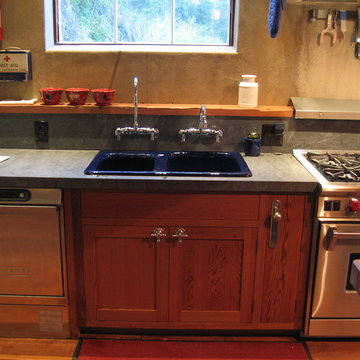 shoulder mount sink