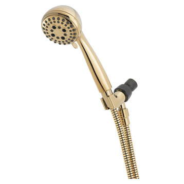 Delta Showering Components 5-Setting Hand Shower, Polished Brass, 75502PB