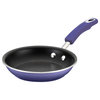 Hard Enamel Nonstick Twin Pack 9-1 and 4" And 11" Skillets, Purple Gradient
