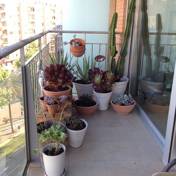 Pequeña terraza en Barcelona