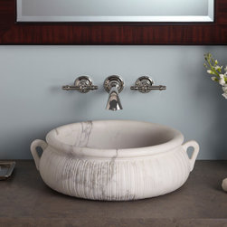 Kasos Round Decorative Vessel by Michael S Smith - Bathroom Sinks