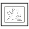 Framed Wall Art Print Dove of Peace by Pablo Picasso 20x17