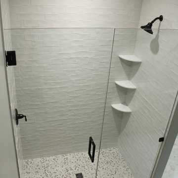 Tiled Master Bath - Tile & Installation by Exact Tile
