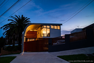 Design ideas for a large modern home design in Sydney.