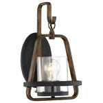 Designers Fountain - Ryder 1 Light Wall Sconce, Forged Black - A fresh modern approach to rustic farmhouse. Ryder's minimalist appeal is the perfect finishing touch.
