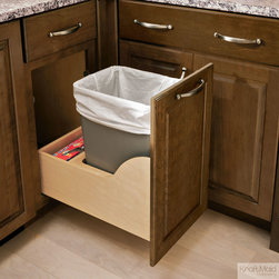 KraftMaid: Auto-Open Wastebasket - Trash Cans