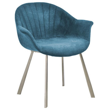 Natalie Arm Chair Dining Chair Blue