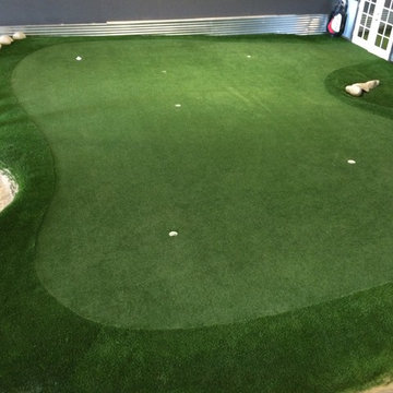 Celebrity Greens Showcase Putting Green at the PlushGrass Synthetic Turf Store