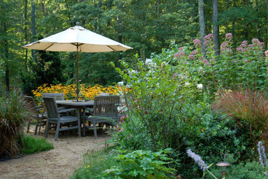 Native Plant Seating Area