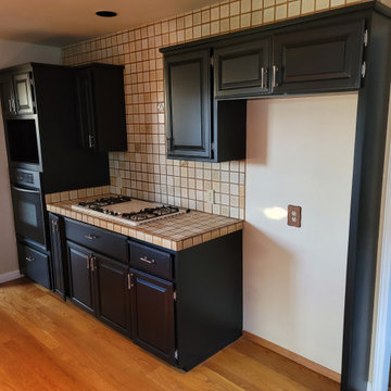 Black Kitchen Cabinets