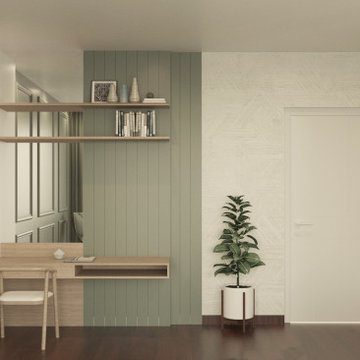 Bedroom Study | Prestige White Meadows | Contemporary Design | Artis Interiorz