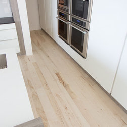 Bleached Southern Pecan hardwood flooring. - Wood Flooring