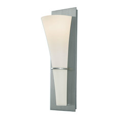 Sea Gull Barrington 1-LT ADA Wall Sconce WB1341BS - Brushed Steel