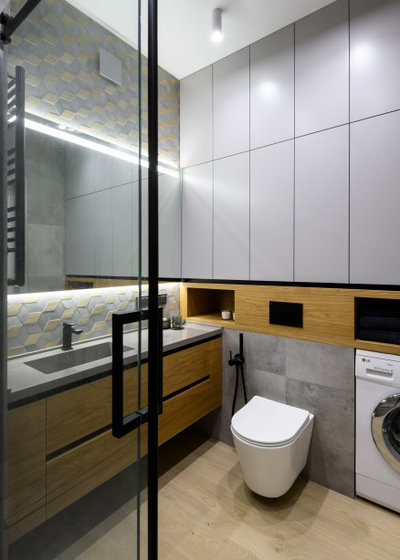 Современный Ванная комната by Kutenkovs project