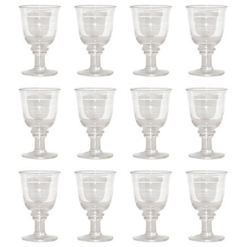Clear 8 Ounce Wine Glasses Set Of 12 Made Of Null In A Clear Finish - Wine