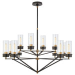 Visual Comfort - Marais Chandelier, 12-Light, Bronze, Hand-Rubbed Antique Brass, 45"W - This beautiful chandelier will magnify your home with a perfect mix of fixture and function. This fixture adds a clean, refined look to your living space. Elegant lines, sleek and high-quality contemporary finishes.Visual Comfort has been the premier resource for signature designer lighting. For over 30 years, Visual Comfort has produced lighting with some of the most influential names in design using natural materials of exceptional quality and distinctive, hand-applied, living finishes.