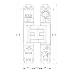 K5080 Hinges By Koblenz - Home Improvement