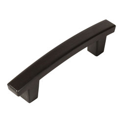 Cosmas - Cosmas Contemporary Cabinet Hardware, Oil Rubbed Bronze, 3" Hole Centers - Cabinet And Drawer Handle Pulls