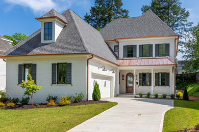 This is an example of a house exterior in Raleigh.