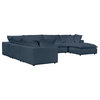Cali Modular Large Chaise 7-piece Sectional, Navy