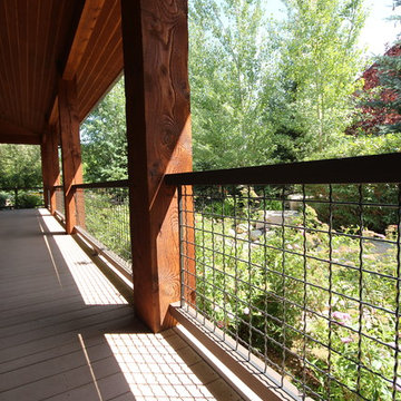 Exterior Grid and Timber