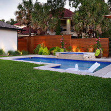 pavors and grass