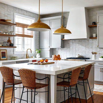 Kitchen and Powder Room Remodel in Rockville, MD