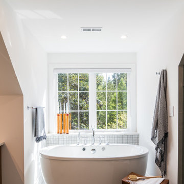 AFTER Master Bathroom tub area