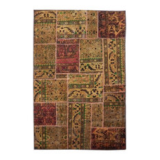 Consigned, Traditional Rug, Multi-Color, 4'x6', Kashan, Handmade Wool